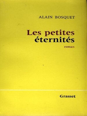 cover image of Les petites éternités